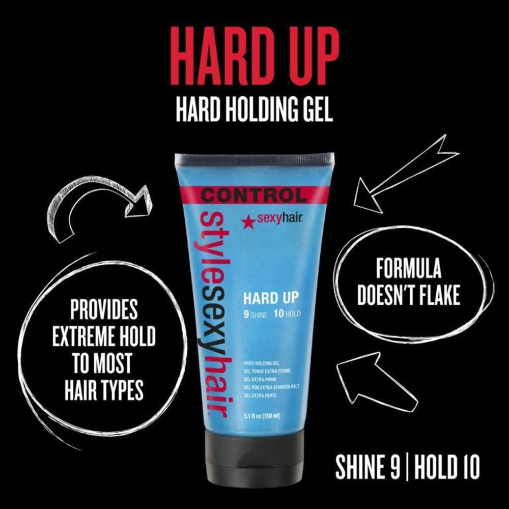 NWT Sexy Hair HARD UP Hard Holding Gel